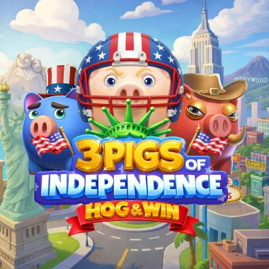 3 Pigs of Independence - Hog & Win game tile